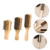 Gogogmee 3pcs Beard Grooming Brush Handle Facial Care Cleaning Brush for Men Beard Care view 2