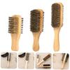 Gogogmee 3pcs Beard Grooming Brush Handle Facial Care Cleaning Brush for Men Beard Care view 3