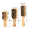 Gogogmee 3pcs Beard Grooming Brush Handle Facial Care Cleaning Brush for Men Beard Care view 4