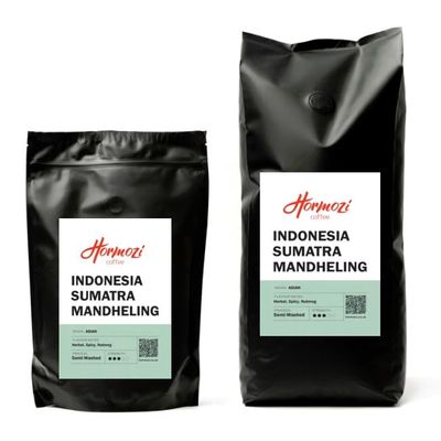 Freshly Roasted Hormozi Coffee - Indonesia Sumatra Mandheling Coffee Beans 250g - Medium Roast