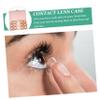 BCOATH Portable Lens Storage Box Contact-Lens Case Compartments for Travel Small Convenient Holder for Daily Use view 3