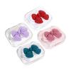 BCOATH 4sets Contact Lens Case Cute Lens Storage Box Travel Organizer for Daily Use view 1