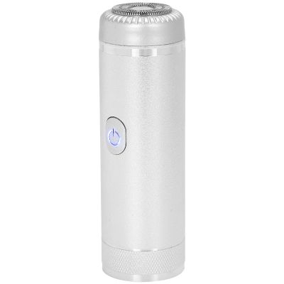 Electric For Men, Electric Shavers For Men Portable Washable and Rechargeable Mens Beard Trimmer For Efficient Grooming with Travel-Friendly Design (Silver)