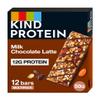 KIND Protein Bars, Gluten Free Snack Bars, Milk Chocolate Latte, High Fibre, Healthy Snack, Source of Protein, No Artificial Colours, Flavours or Preservatives, Multipack 12 x 50g view 1