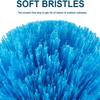 Screw on Cobweb Duster Brush Head | Spider Web Brush for Outdoor and Indoor Web Cleaning, Twist-On Corner Duster Fits Standard US 3/4 Inch Acme Threaded Poles (Pole Not Included) (Blue) view 4