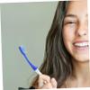 BCOATH 10pcs Foldable Travel Toothbrush Portable Household Oral Cleaning Soft Bristles for Daily Use view 2