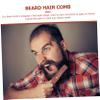 HONMEET Sandalwood Beard Comb Foldable Hair Brush Comb for Men Stylish Comfortable Hair Supply view 4
