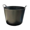 5 x Heavy Duty Multi Purpose Flexi Tubs Plastic Work Trugs Large 42 Litre Builders Buckets Equestrian Tubs view 3