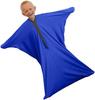 Sensory Stretchy Body Sock for Individuals with Autism, Anxiety - Deep Pressure Simulation Body Blanket - Full-Body Wrap - Snap Closure(Marineblau,S) view 1