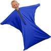 Sensory Sleep Pod The Original Cooling Machine Washable Wearable Blanket + Weighted Blanket Alternative for Men Women and Teens(Marineblau,XL) view 1