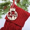 Christmas Personalized Pet Name Ornament Dog Name Xmas Paw Ornament Dog Cat Customized Decoration Pendant Gift for Pet Lovers view 3