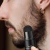 Hperu Beard Powder for Thinning - Dark Brown - Instant Stain-Proof Root Touchup - Beard Shaping Filler view 2