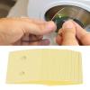 500Pcs Lens Edging Blocking Sticker for Eyeglasses, Non Slip Double Sided Adhesive Tape, Made of Film, Transparent and Practical, for Lens Polishing and Processing, view 4