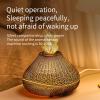 OKYUK Aromatherapy Flame Fire Diffuser Humidifier, 7-Color Changing Oil Diffuser, Ultra-Quiet Essential Oil Aromatherapy Diffuser Perfect for Large Room, Bedroom, Office (Volcanic Crack) view 3
