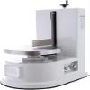 GYDUHYE Electric rotary adjustable cake applicator Cake Cream Icing Coating Machine Automatic Round Bread Cake Cream Butter Cake Cream Spreading Daubing Icing Machine (Size:110V,Color:White) view 1