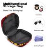 Storage Bag for Sanitary Napkin Pads, Menstrual Cup Pouch, Period Bag Organizer for Feminine Pads Tampons, Halloween Cat Skull Ghost Pumpkin view 4