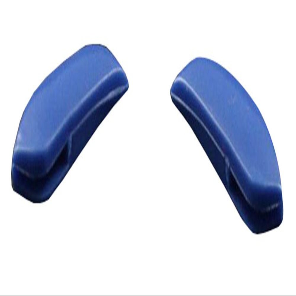 ZoRHac Eye Glasses Nose Pads,Silicone Nose Cushions,Blue 18 * 7 mm Plastic Anti-Slip Spectacles Nose Pad