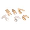 6Pcs Premium Oscillating Saw Blade Set Mixed Multitool Saw Blade Set Tool Accessories for Wood Trimming Grip Lock Washers Cement view 3