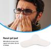 BEAHING 5Pcs Nasal Pad for CPAP Mask Silicone Gel Safe Soft Nose Pads Reduce Red Marks Nose Pads for Face Guard, CPAP Nose Protector view 4