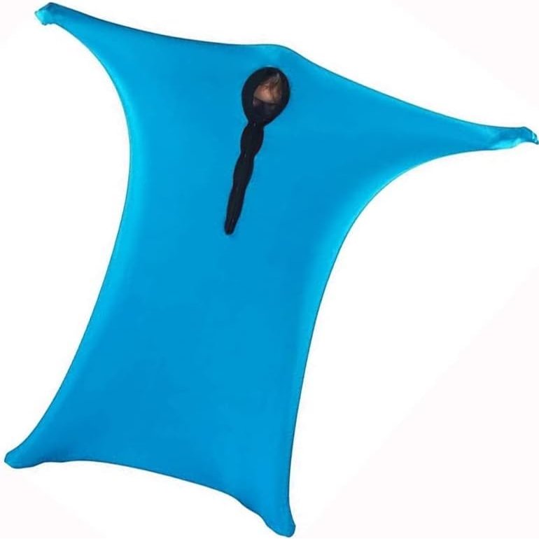 Relaxing Sensory Toys Socks Processing Disorders Body Wrap to Relieve Stress Anxiety Autism ADHD ADD Tactile Items for Therapeutic Play(Hellblau,XL)