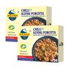 Daily Delight Chilli Kothu Porotta - 400g, Wheat Bread Flakes and Vegetables Tossed in Indian Spices, Fully Cooked, Ready to Eat (Pack of 2) view 1
