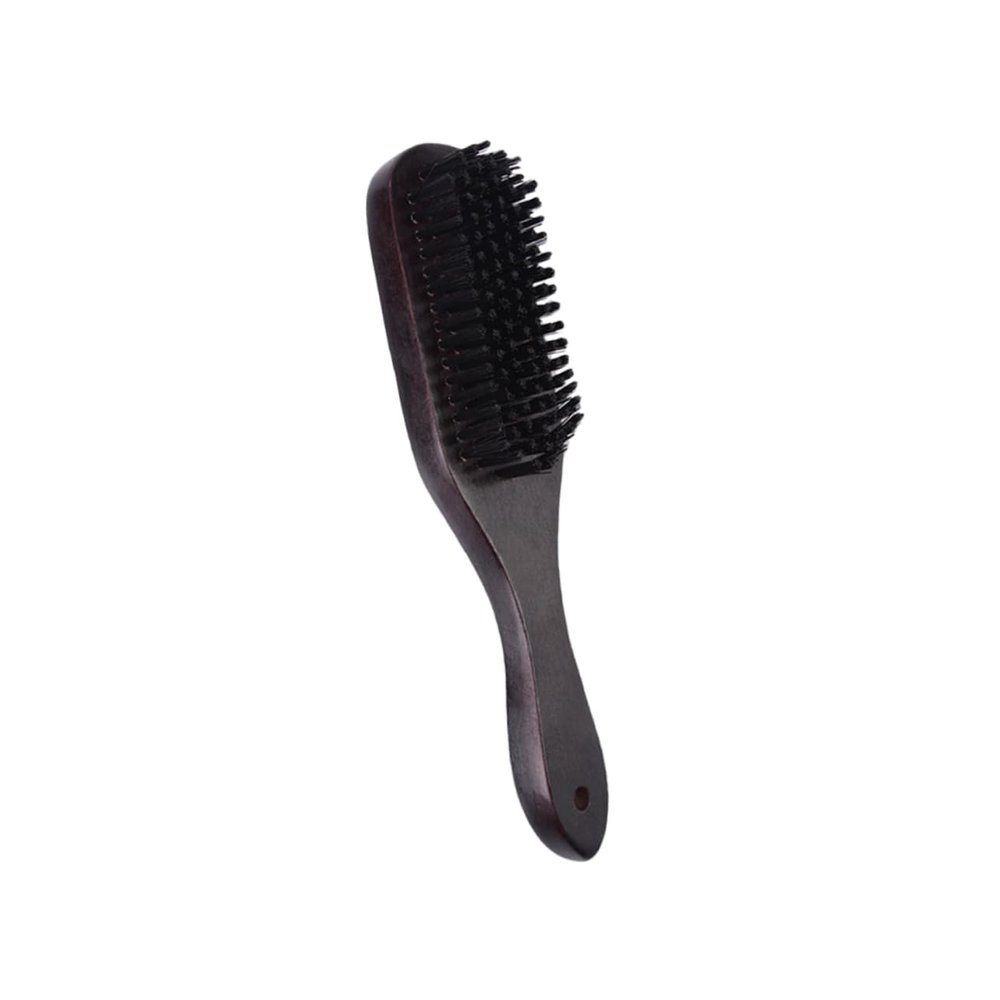 Mikinona Beard Cleaning Brush Nylon Bristles Men Styling Brush for Grooming Beard Care