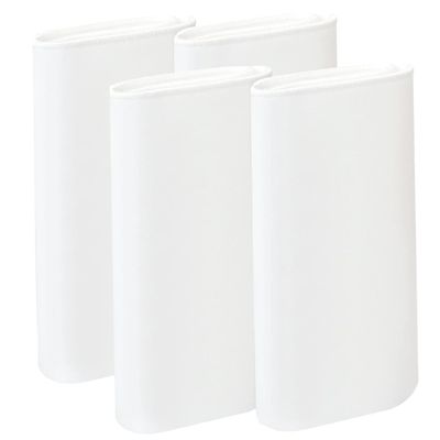 4PCS Organic Cotton Flannel for Castor Oil, 16x7in Reusable Castor Oil Pack Wrap, Highly Absorbent Soft Organic Cotton Flannel for Abdomen, Liver, Joints.