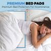 100 x Incontinence Bed Pads | 150x80 cm | Disposable Bed Pads for Incontinence | Extra Large Size | ( 5 Packs of 20 ) view 3
