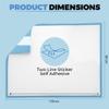 100 x Incontinence Bed Pads | 150x80 cm | Disposable Bed Pads for Incontinence | Extra Large Size | ( 5 Packs of 20 ) view 4