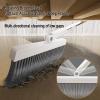 HHCTEBEC Broom and Dustpan Set with Long Handle Lightweight Upright Lobby Broom and Dust Pan Combo Indoor&Outdoor Sweeping for Home Room Kitchen Office Lobby view 2