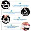 Wttfc False Teeth,Instant Veneers Dentures, 2 Pair Clip in Veneers Teeth, Silicone Fake Snap on Veneers Teeth Top and Bottom for Men and Women view 4