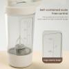 Electric Protein Shaker Bottle, 16 oz Rechargeable Vortex Portable Electric Mixer with Scale, Shaker Cups for Protein Shakes and Meal Replacement Shakes, Perfect Gym Gift for Men Women, BPA Free view 4