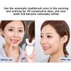 Ultrasonic U Type Electric Toothbrush, 360 Automatic Electric Toothbrush Teeth Whitening Brush Wireless Electric Tooth Clean Brush Adults Electric Lazy Toothbrush (White, One Size) view 2