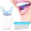 Ultrasonic U Type Electric Toothbrush, 360 Automatic Electric Toothbrush Teeth Whitening Brush Wireless Electric Tooth Clean Brush Adults Electric Lazy Toothbrush (White, One Size) view 4