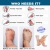 2 Pairs Plantar Fasciitis Compression Socks for Women & Men 20-30 mmHg, Ankle Support for Ligament Damage, Functional Socks for Neuropathy (Black+Beige, 3XL) view 2