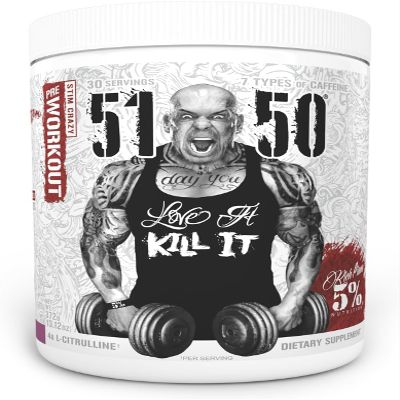 5% Nutrition 5150 Pre-Workout Powder | High-Stim Formula with Caffeine, Citrulline & Beta-Alanine | 30 Servings, Wildberry