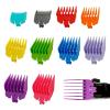 10PCS Hair Clipper Limit Replacement Comb Professional Hair Clipper Attachments Portable Trimmer Replacement Guide Combs for Hairdressing Salons and Home for Wahl for Most Clippers Trimmers view 1
