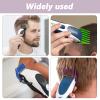 10PCS Hair Clipper Limit Replacement Comb Professional Hair Clipper Attachments Portable Trimmer Replacement Guide Combs for Hairdressing Salons and Home for Wahl for Most Clippers Trimmers view 4