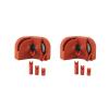 2PCS Drill Bit Sharpener, Orange Portable Grinding Multipurpose Drill Bits Sharpener Electric Drill Bits Sharpening Tool view 1
