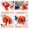 2PCS Drill Bit Sharpener, Orange Portable Grinding Multipurpose Drill Bits Sharpener Electric Drill Bits Sharpening Tool view 3