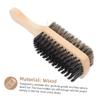 HONMEET Beard Brush for Men Grooming Tool Softener Mustache Brush Boar Bristle Male Care Supply view 4