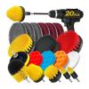 20 Pcs Cleaning Brush Attachments Set With Extend Long Attachment Car Polishing Pad Kit Cleaning Supplies Shower Scrub Scratch view 2