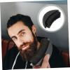 Beatifufu Comfortable Beard Brush for Men Curving Mustache Care Brush Bristle Beard Care Tool for Shaving Routine view 3
