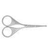 Eyebrow Scissors, Nose Hair Trimmer for Men Stainless Steel Rounded Tip Nose Hair Scissors Grooming Tool for Eyebrows, Nose, Moustache, Beard (MJ-WB010) view 4