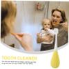 PLAFOPE Yellow Hot Air Balloon Children's Toothbrush Manual 10,000-Bristle Soft Toddler Toothbrush for 2-5 Year Kids Ergonomic Handle view 3