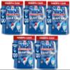 Finish Quantum Infinity Shine Dishwasher Tablets Bulk | Scent : REGULAR | Pack of 5 | 120 Tabs Each | 600 Dishwasher Tabs | For Sparkling Clean view 1