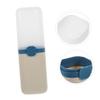 BCOATH Portable Mouthwash Cup Travel Toothbrush Holder Bathroom Toothbrush Storage Case for Washing Cup view 4