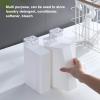 Large Capacity Laundry Detergent Bottles, Reusable Dispenser Container for Laundry Detergent, Softener, with Graduated Line, Groove Design, for Bathroom, Washroom view 2
