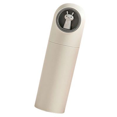 Travel Toothpaste Case, Travel Toothbrush Holder and Cute Plastic Widely Used Portable Size Nice Holding Large Capacity for Camping (Gray and White)