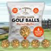 St. Andrews Bakery Golf Balls  Peanut Butter  10 Pack  Protein Snacks  Gluten Free  High Fibre  Golf Snacks  10 x 45g view 3